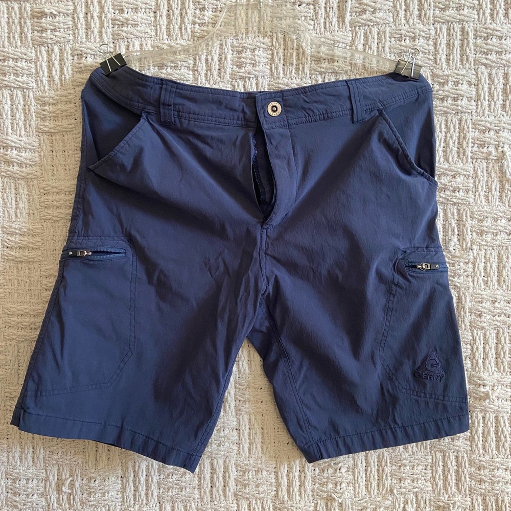 Gerry Blue Cargo Shorts with Flaws